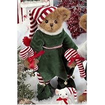 Sandi Sweetooth 14" Christmas Dressed Stuffed Teddy Bear by Bearington