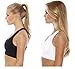 SB20027-2-XX-1X Just Intimates 2 Pack Racerback Sports Bra