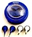 Koss Sportbuds 2-Pack Stereo Earphones with Team Logo Case (University of Kansas)