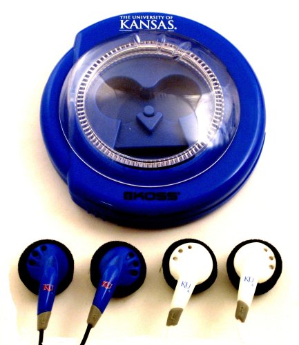 Koss Sportbuds 2 Pack Stereo Earphones with Team Logo Case (University of Kansas) 51 d fmS%2BiL Koss Sportbuds 2 Pack Stereo Earphones with Team Logo Case (University of Kansas)