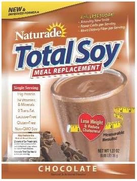 New - Naturade Total Soy Chocolate Packet - Case of 25 - 1.27 oz