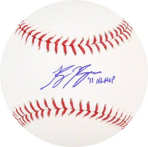 Ryan Braun Autographed Baseball | Details: Milwaukee Brewers, with 