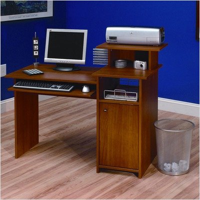 O'Sullivan Universal Computer Desk in Apple Plank