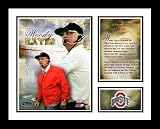 Woody Hayes Ohio State Buckeyes NCAA Framed Photograph OSU Milestone Collage