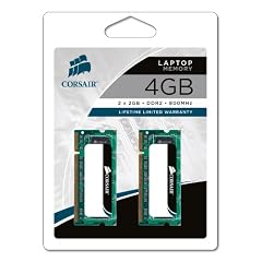Corsair PC-6400 Arbeitsspeicher 4GB (2x 2GB, 800 MHz, Unbuffered, CL5 SODIMM) DDR2