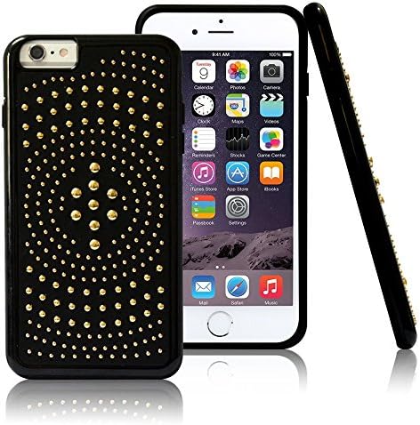 iPhone 6 PLUS/6S PLUS Case,CLOUDS Cool Punk Rock Rivet Heavy Metal Studs Baroque Style Case with a free screen protector-