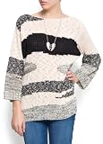 Mango Women’s Striped Openwork Jumper