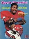 Herschel Walker Autographed/Hand Signed March 7, 1983 Sports Illustrated Football Magazine