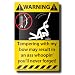 Unique Warning Label for your Archery Compound Bow, Arrows Case or Archery Area - for Mathews, Hoyt, etc.