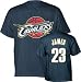Lebron James Cavaliers NBA Player Navy T-Shirt