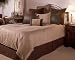 7pc Southern Textiles Urban Ridge Brown Beige Queen Bedding Bed in a Bag Comforter Set
