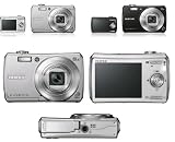 Fujifilm FinePix F100fd - Digital camera - compact - 12.0 Mpix - optical zoom: 5 x - supported memory: SD, xD, SDHC, xD Type H, xD Type M - silver