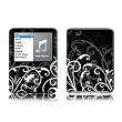 B&W Fleur (Black & White Fleur) Design Protective Decal Skin Sticker for Apple iPod nano 3G (3rd Generation) 4GB/ 8GB Player