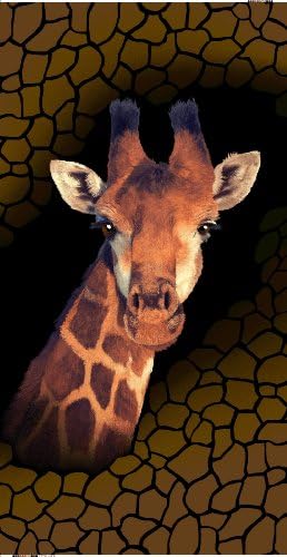 Giraffe Towel Madagascar Zoo African Wonder Beach Towel 2008