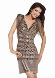 Jovani 159560, Metallic Cocktail Dress