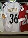 Jerome Bettis Pittsburgh Steelers White Jersey w/ COA from JSA