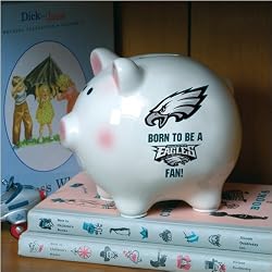 Philadelphia Eagles Memory Company Born to Be Piggy Bank NFL Football Fan Shop Sports Team Merchandise
