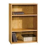 Beginnings Oregon Oak Three Shelf Bookcase Oregon Oak