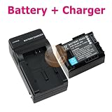 Compatible BP-808 Decoded Li-ion Battery + Battery Charger w/ Car Adapter for Canon VIXIA HG 20 / HG 21