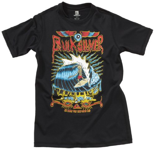 Quiksilver Kinder Surfshirt Shacked, 11 black, 132cm-140cm, T064YS_11Black Preisvergleich