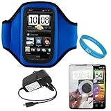 Durable Neoprene Exercise Sports Workout Armband with Adjustable Velcro Str ....