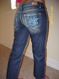 Paige Premium Denim ( Laurel Canyon ) Dark Wash Crop - Sexy Fit Size 26-32