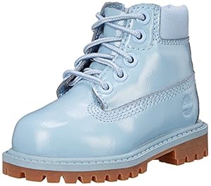 Timberland 6 Inch Premium Waterproof BT Boot (Toddler/Little Kid),Light Blue Shine,9 W US Toddler