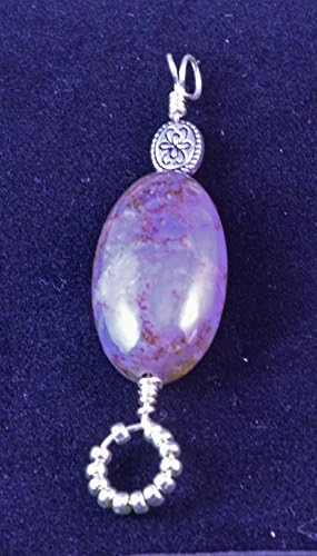 Wire-wrapped, Cacoxenite Pendant