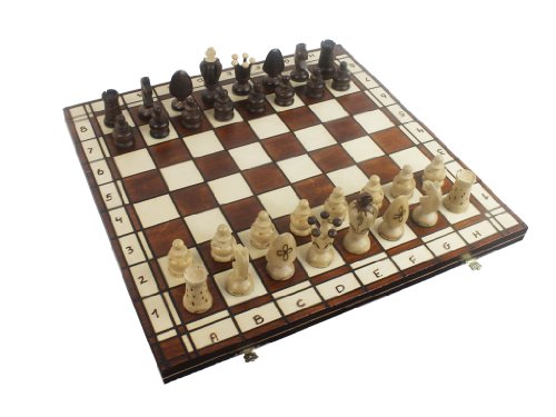 Chess Set - Royal 48 European Wood International - Handcrafted in Poland Chess Set - Royal 48 European Wood International - Handcrafted in Poland