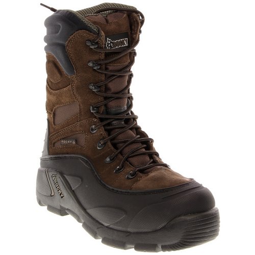 Rocky Men's Blizzard Stalker Pro Hunting Boot,Brown/Black,11 M US