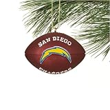 San Diego Chargers Mini Resin Football Ornament