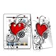 My Heart Design Protective Decal Skin Sticker for Apple iPad 1st Gen Tablet E-Reader