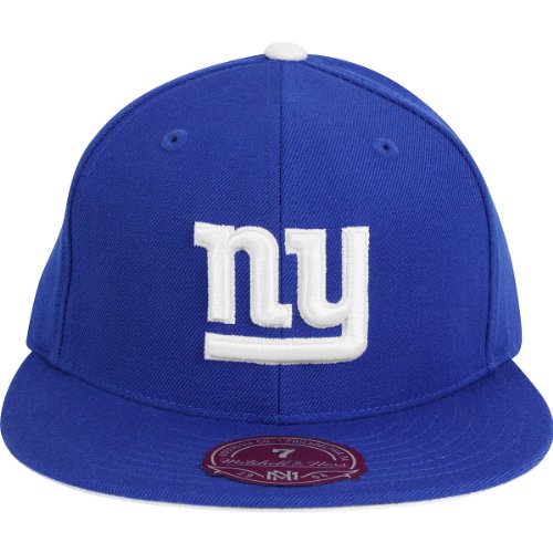 Mitchell & Ness New York Giants Throwback Logo Fitted Hat 6 3/4