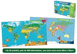 Leapfrog - 80885 - Jeu Educatif - TAG - Mappemonde Interactive (lecteur Tag non inclus)
