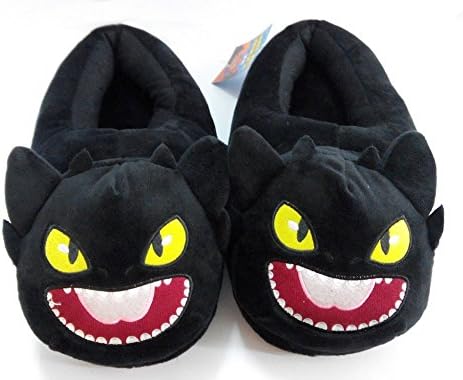 Anime Cartoon How to Train Your Dragon Toothless Night Fury Figure Plush slippers Winter Indoor Bedroom Shoes