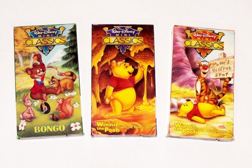Walt Disney Mini Classics Collection #2: Bongo, Winnie the Pooh and Tigger Too, Winnie the Pooh and the Honey Tree
