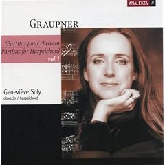 Christophe Graupner: Partitas for Harpsichord, Vol. 1