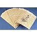 100 Paper Gift Bags Gold Shopping Sales Tote 6 x 9" Bag