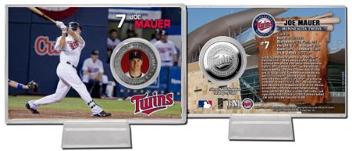 Justin Morneau Minnesota Twins Silver Coin Card