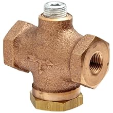 Control Devices Cast Brass Check Valve, 1/8" NPT Female