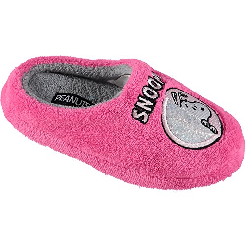 Peanuts Little Girls' Snoopy Fleece Slipper