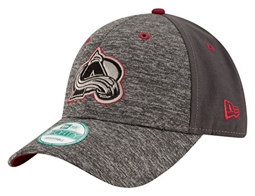 NHL Colorado Avalanche Men's The League Shadow 9FORTY Adjustable Cap, One Size, Gray