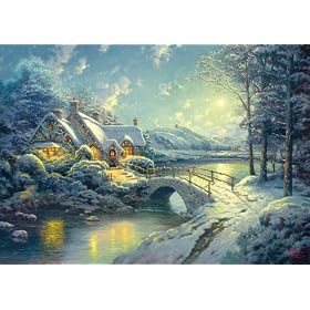 Gibsons puzzle - Christmas Moonlight 1000 pieces