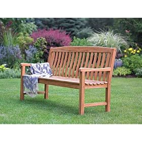 ACE Trading- White Tiger Umbrel FA105-032Q Living Accents Teak Wood Bench 5 Ft. by Bench Furniture