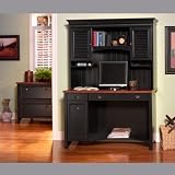 Antique Black and Hansen Cherry Home Office Suite