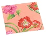 Caspari Tropical Spendor Set of 20 Paper Cocktail Napkin, Mandarin