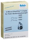 Fakir Prestige Micro-Vliesfilter Pack A 5