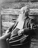 IMAGE OF 1901 photo John Burroughs in rustic chair graphic.