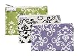Munchkin 3 Pack Snack Bags, Green/Black/Purple