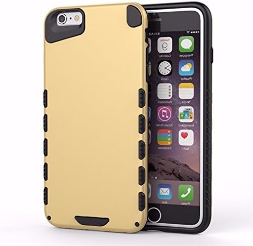 iPhone 6s Plus Case,iPhone 6 Plus case Ebakx [Luxurious] Baby Bear Armor iPhone 6s/6 Plus Protective Case Hard Bumper Case Cover for Apple iPhone 6 &amp; 6s Plus case (Golden)